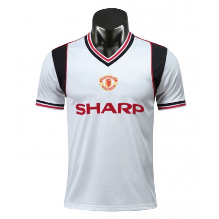 Billiga Fotbollströjor Manchester United Retro Borta tröja 1985 Kortärmad